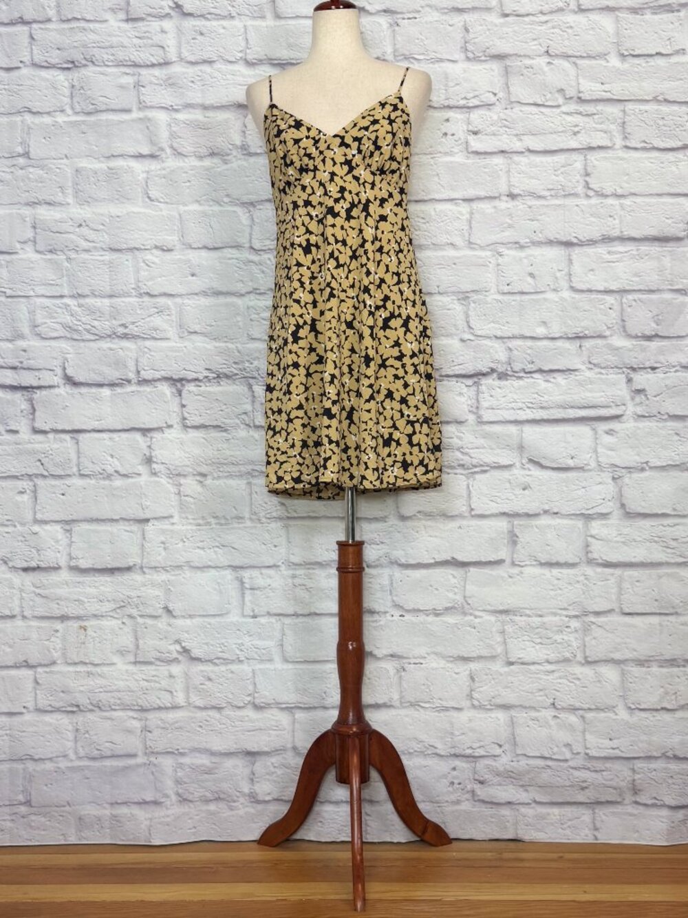 Madewell Layton Mini Slip Dress in Desert Dune